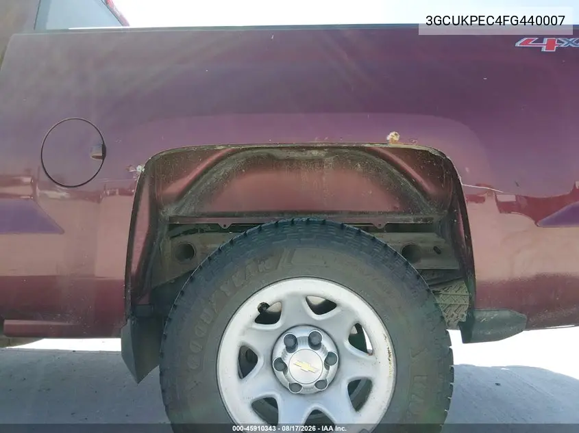 2015 CHEVROLET SILVERADO VIN 3GCUKPEC4FG440007 — фото 6