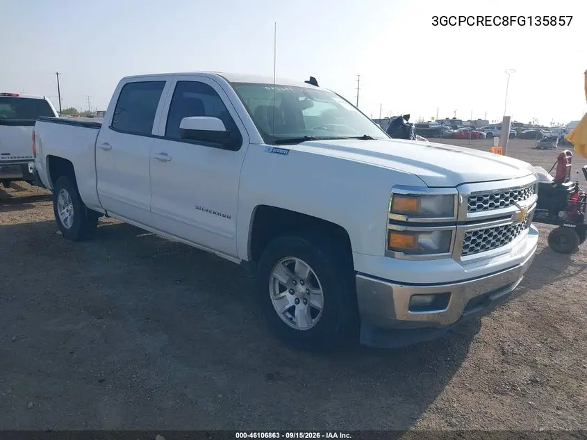 CHEVROLET SILVERADO 2015, VIN 3GCPCREC8FG135857