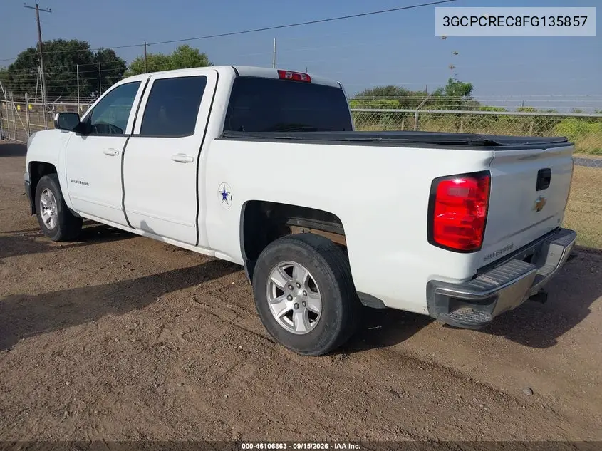 2015 CHEVROLET SILVERADO VIN 3GCPCREC8FG135857 — фото 3