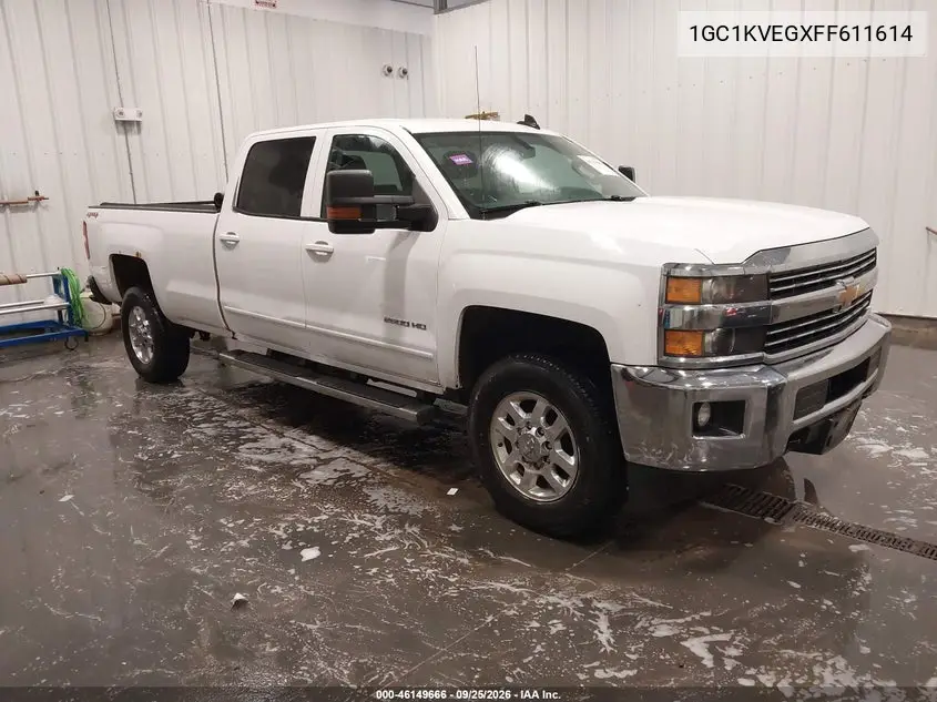 CHEVROLET SILVERADO 2015, VIN 1GC1KVEGXFF611614