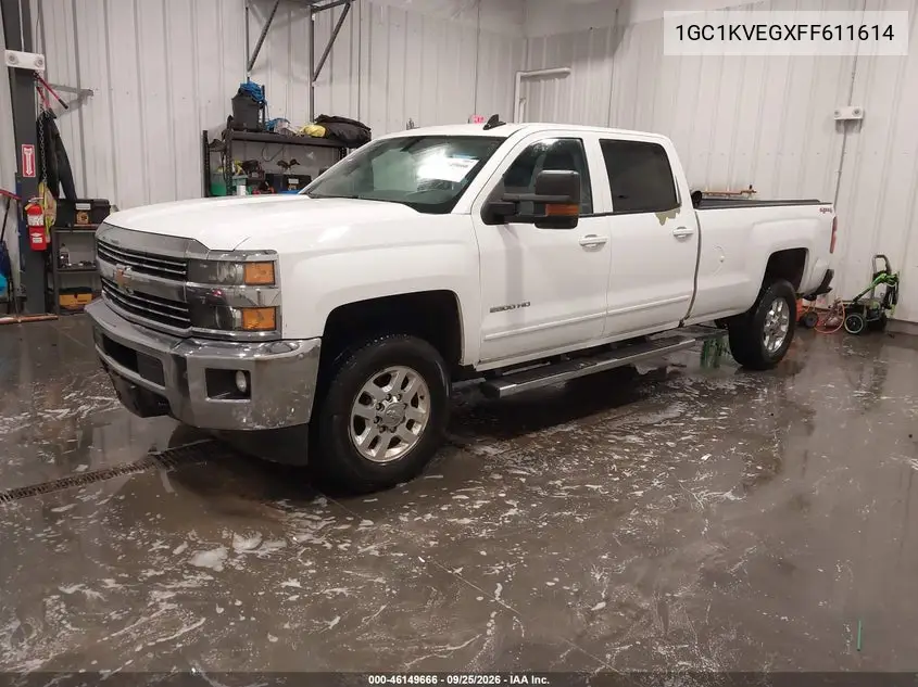 2015 CHEVROLET SILVERADO VIN 1GC1KVEGXFF611614 — фото 2