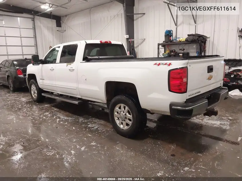 2015 CHEVROLET SILVERADO VIN 1GC1KVEGXFF611614 — фото 3