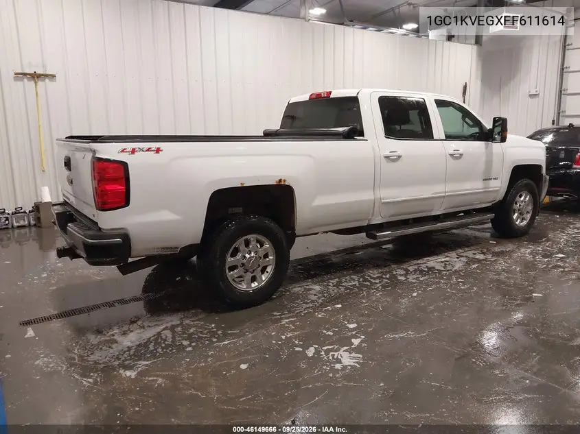 2015 CHEVROLET SILVERADO VIN 1GC1KVEGXFF611614 — фото 4