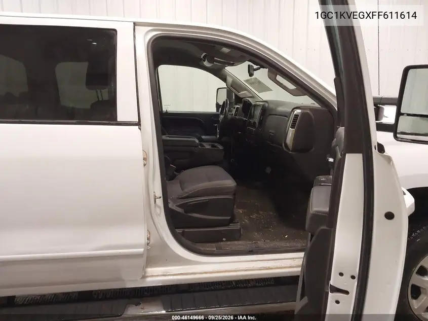 2015 CHEVROLET SILVERADO VIN 1GC1KVEGXFF611614 — фото 5
