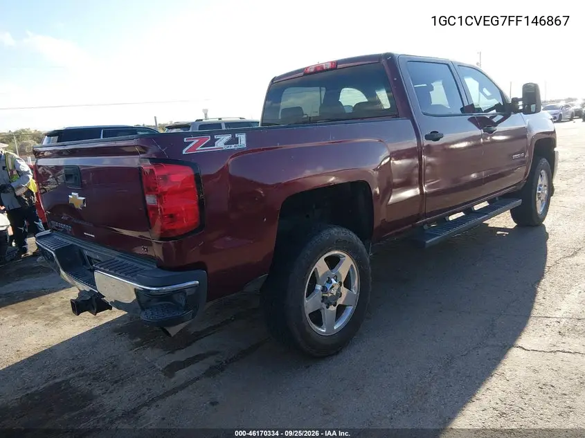 2015 CHEVROLET SILVERADO VIN 1GC1CVEG7FF146867 — фото 4