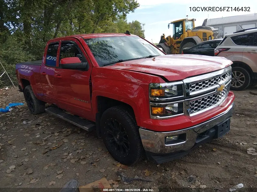 CHEVROLET SILVERADO 2015, VIN 1GCVKREC6FZ146432