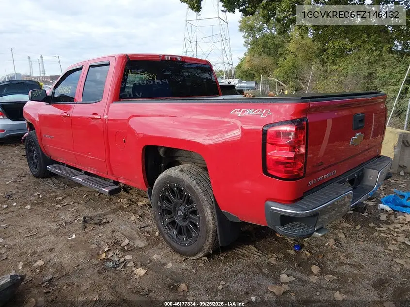 2015 CHEVROLET SILVERADO VIN 1GCVKREC6FZ146432 — фото 3