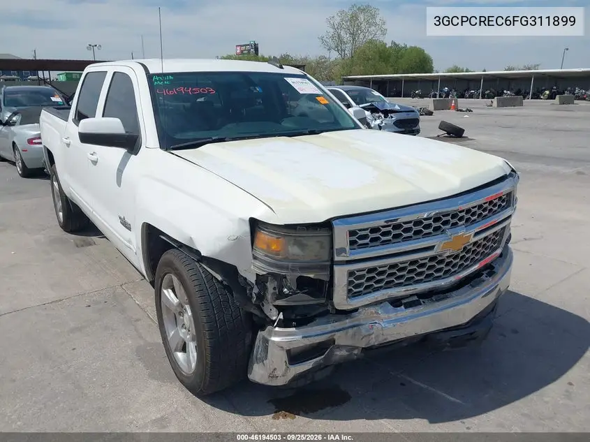 CHEVROLET SILVERADO 2015, VIN 3GCPCREC6FG311899