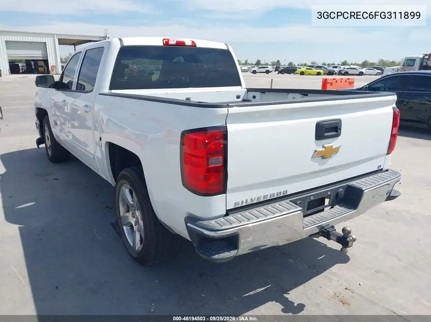 2015 CHEVROLET SILVERADO VIN 3GCPCREC6FG311899 — фото 3