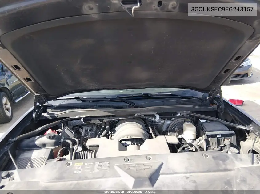 2015 CHEVROLET SILVERADO VIN 3GCUKSEC9FG243157 — фото 10
