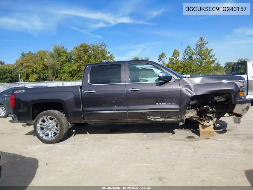 2015 CHEVROLET SILVERADO VIN 3GCUKSEC9FG243157 — фото 14