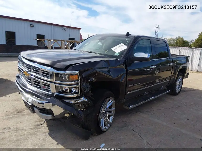2015 CHEVROLET SILVERADO VIN 3GCUKSEC9FG243157 — фото 2
