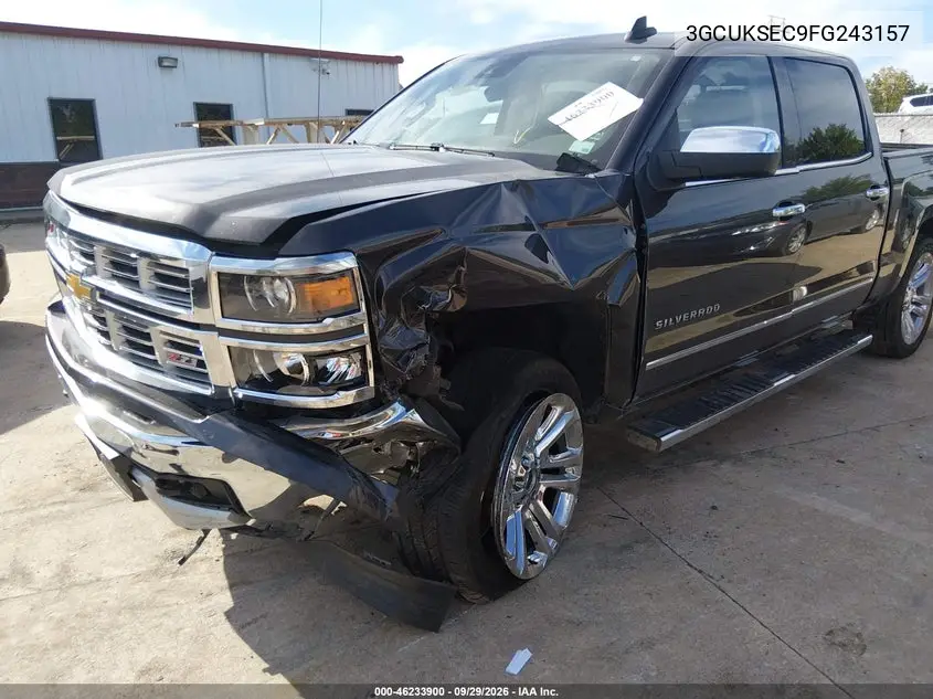2015 CHEVROLET SILVERADO VIN 3GCUKSEC9FG243157 — фото 6
