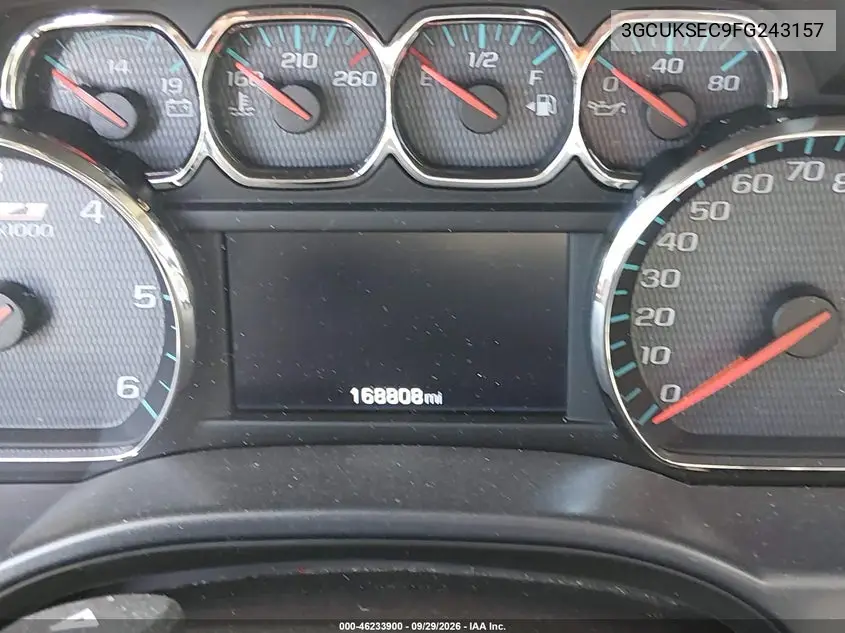 2015 CHEVROLET SILVERADO VIN 3GCUKSEC9FG243157 — фото 7