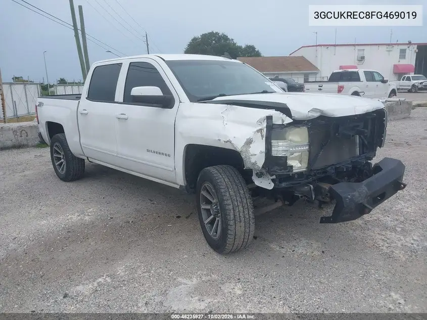 CHEVROLET SILVERADO 2015, VIN 3GCUKREC8FG469019
