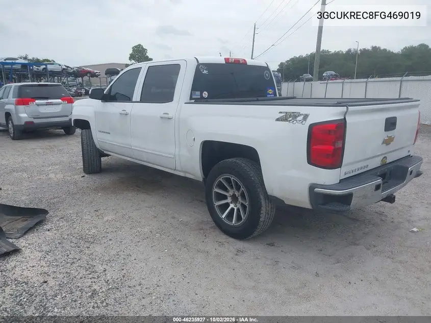 2015 CHEVROLET SILVERADO VIN 3GCUKREC8FG469019 — фото 3