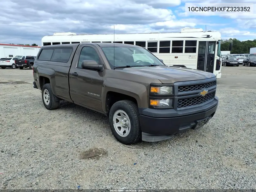 CHEVROLET SILVERADO 2015, VIN 1GCNCPEHXFZ323352