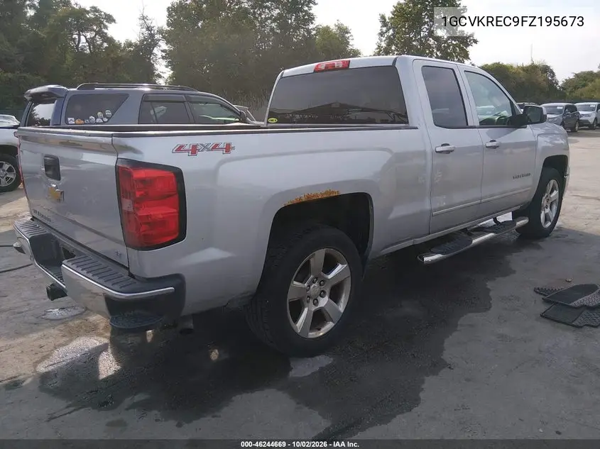 2015 CHEVROLET SILVERADO VIN 1GCVKREC9FZ195673 — фото 4