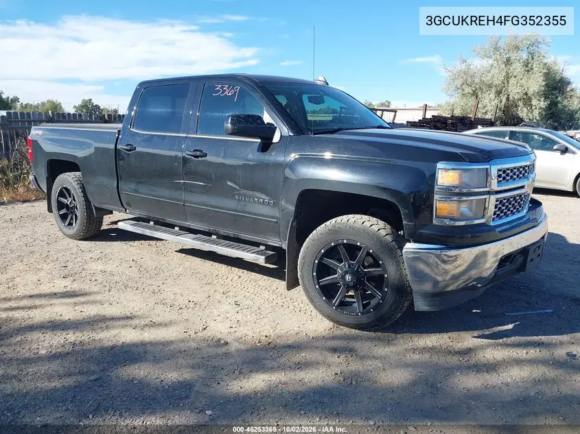 CHEVROLET SILVERADO 2015, VIN 3GCUKREH4FG352355