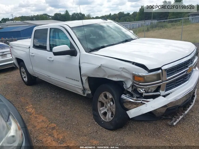 CHEVROLET SILVERADO 2015, VIN 3GCPCREC2FG198520
