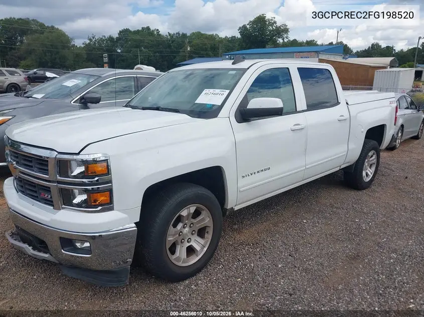 2015 CHEVROLET SILVERADO VIN 3GCPCREC2FG198520 — фото 2