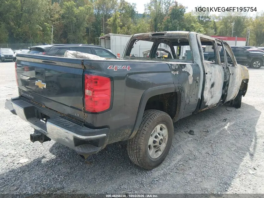 2015 CHEVROLET SILVERADO VIN 1GC1KVEG4FF195754 — фото 4