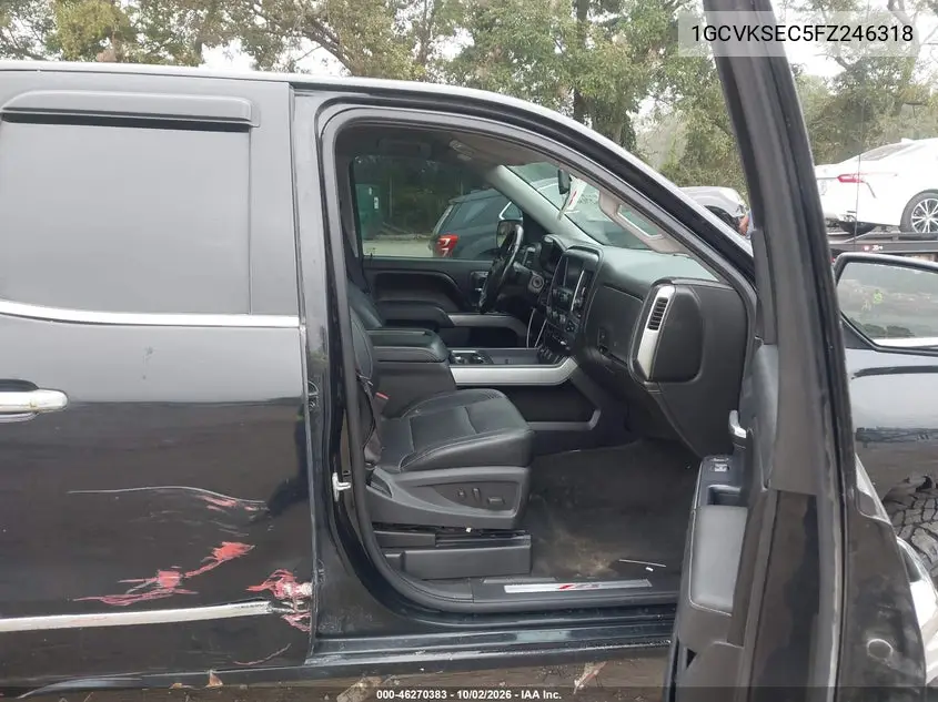 2015 CHEVROLET SILVERADO VIN 1GCVKSEC5FZ246318 — фото 5