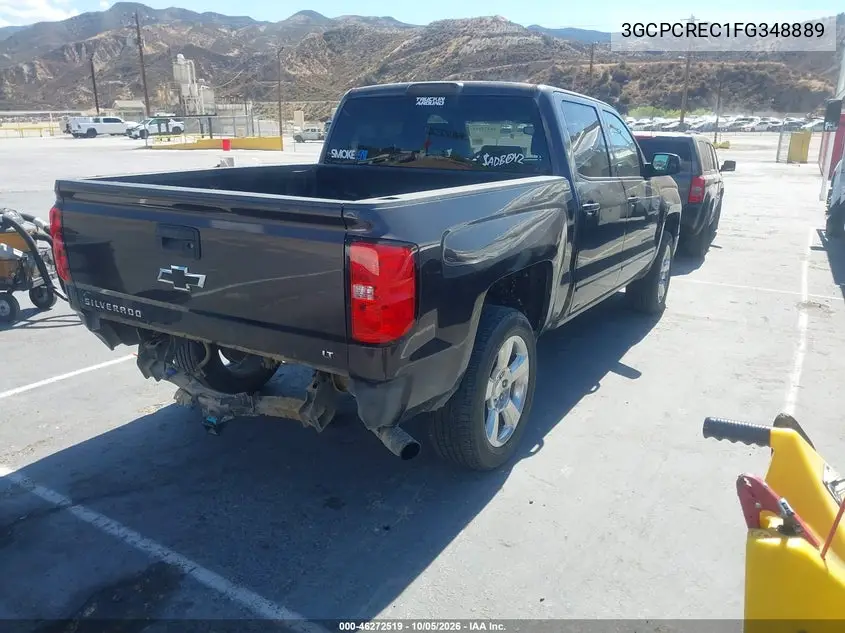 2015 CHEVROLET SILVERADO VIN 3GCPCREC1FG348889 — фото 4