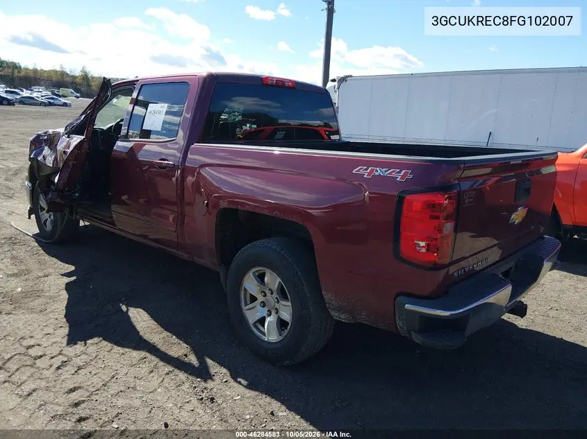 2015 CHEVROLET SILVERADO VIN 3GCUKREC8FG102007 — фото 3