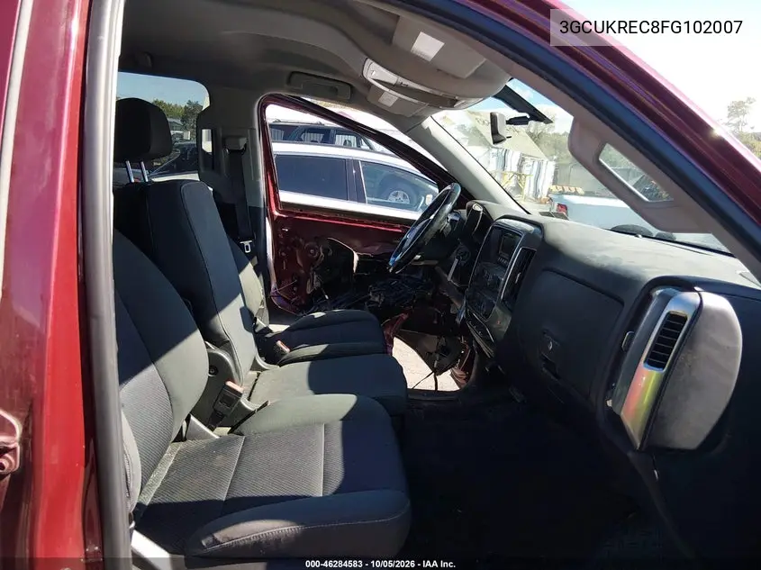 2015 CHEVROLET SILVERADO VIN 3GCUKREC8FG102007 — фото 5