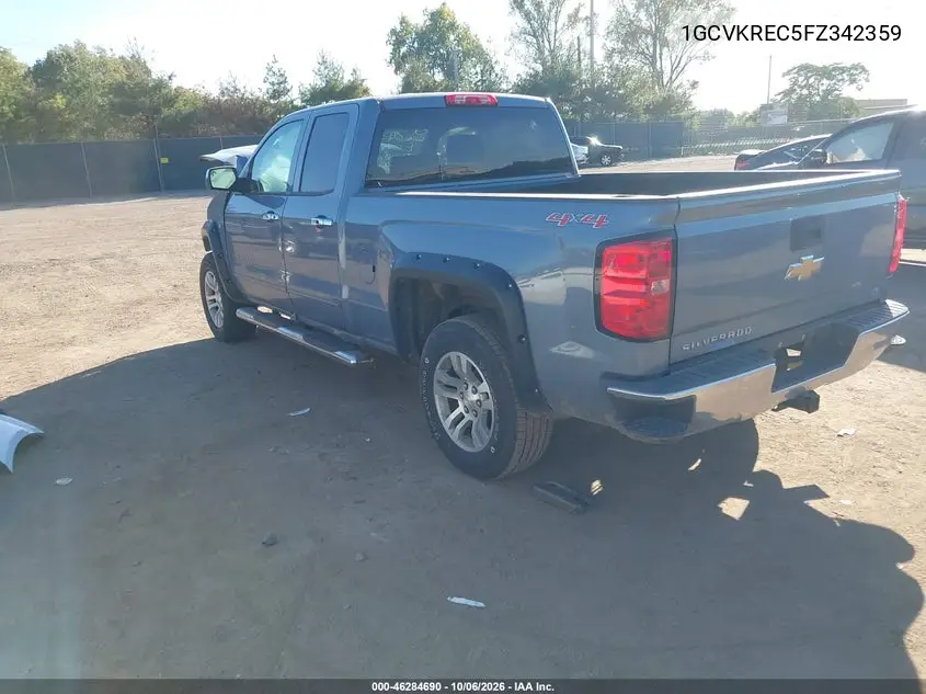 2015 CHEVROLET SILVERADO VIN 1GCVKREC5FZ342359 — фото 3