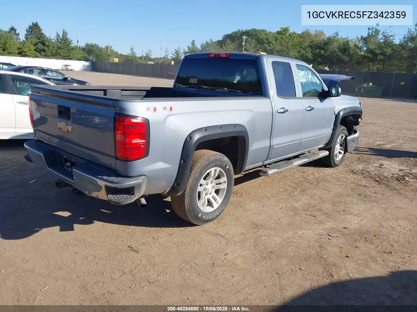 2015 CHEVROLET SILVERADO VIN 1GCVKREC5FZ342359 — фото 4