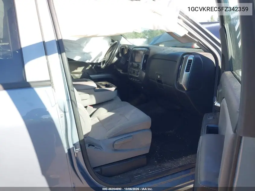 2015 CHEVROLET SILVERADO VIN 1GCVKREC5FZ342359 — фото 5