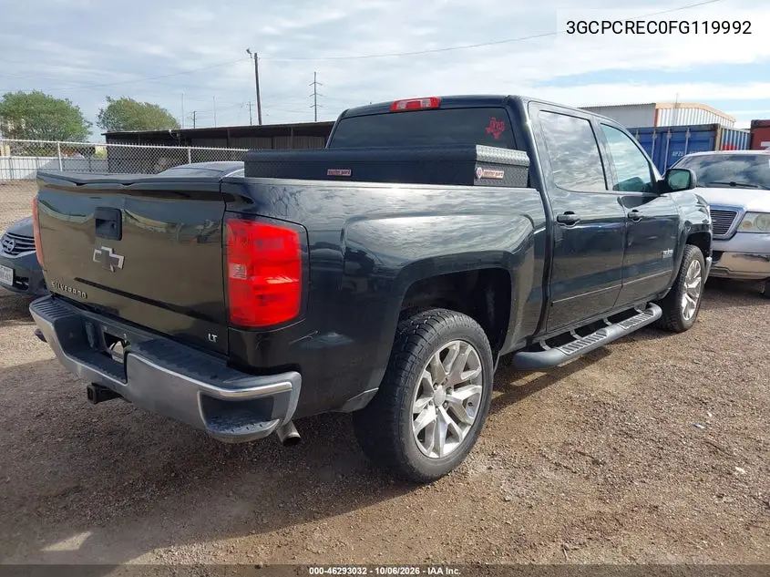 2015 CHEVROLET SILVERADO VIN 3GCPCREC0FG119992 — фото 4