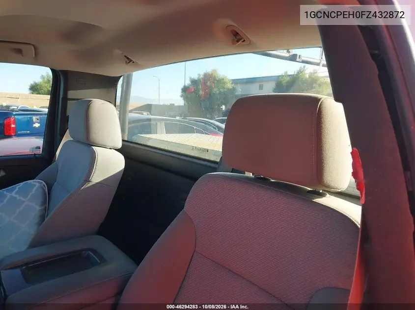 2015 CHEVROLET SILVERADO VIN 1GCNCPEH0FZ432872 — фото 8
