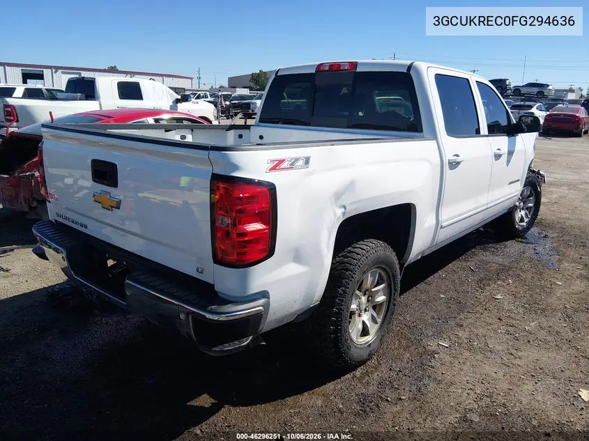 2015 CHEVROLET SILVERADO VIN 3GCUKREC0FG294636 — фото 4