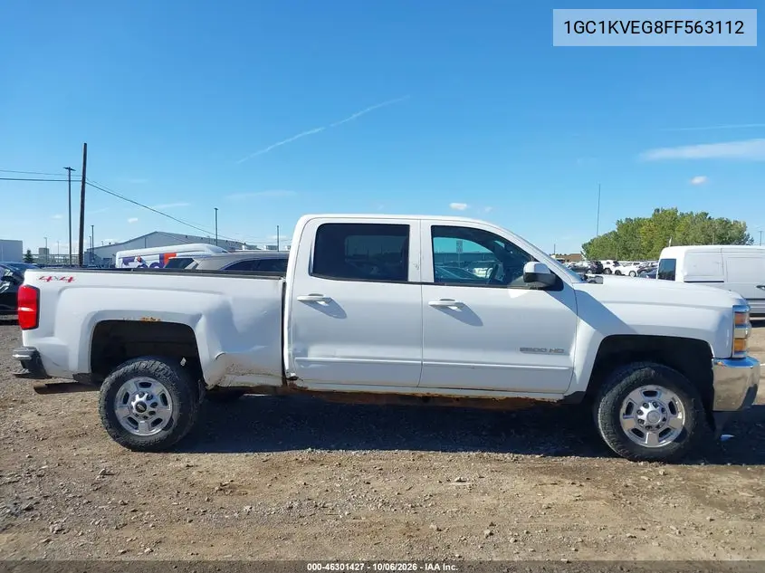 2015 CHEVROLET SILVERADO VIN 1GC1KVEG8FF563112 — фото 13