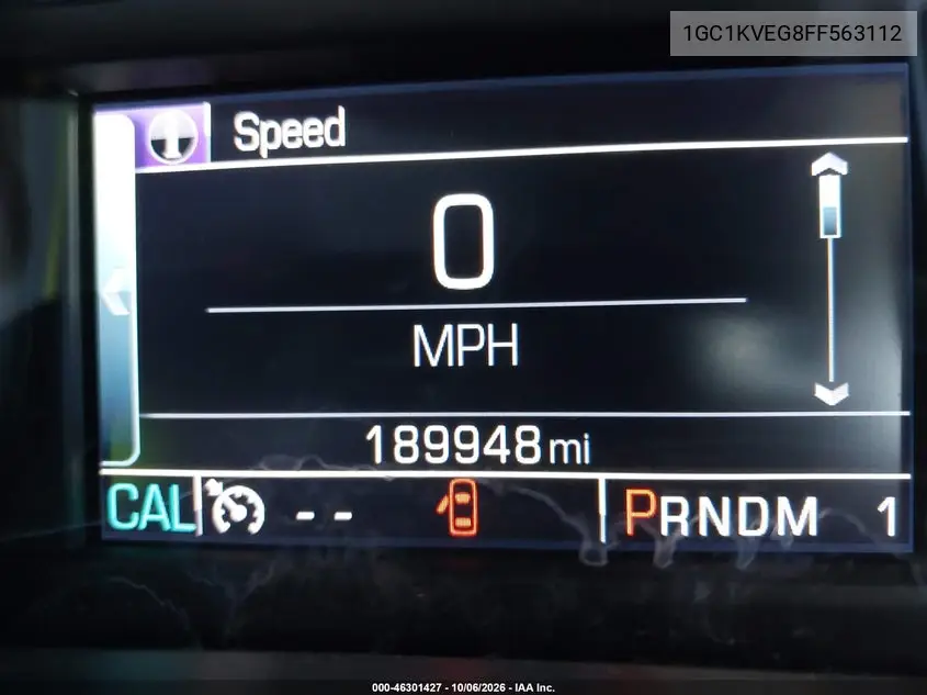 2015 CHEVROLET SILVERADO VIN 1GC1KVEG8FF563112 — фото 15