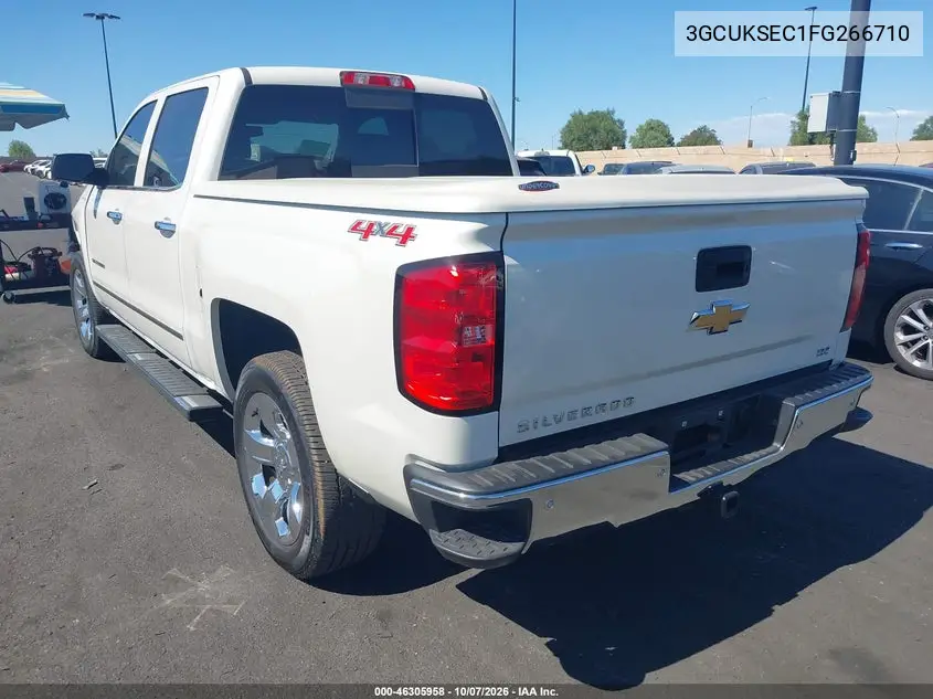 2015 CHEVROLET SILVERADO VIN 3GCUKSEC1FG266710 — фото 3