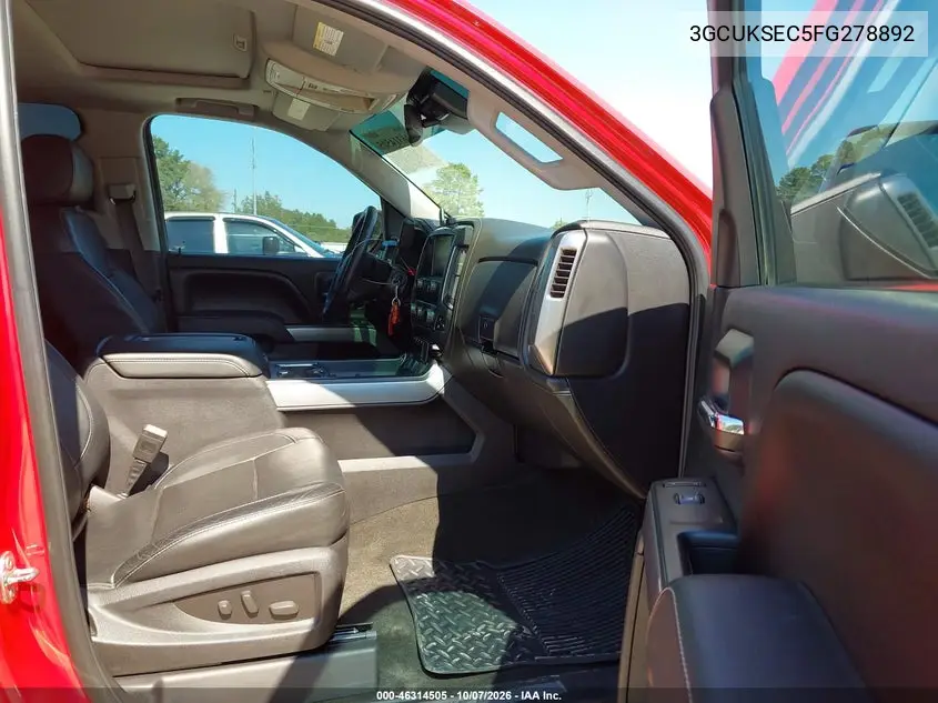 2015 CHEVROLET SILVERADO VIN 3GCUKSEC5FG278892 — фото 5