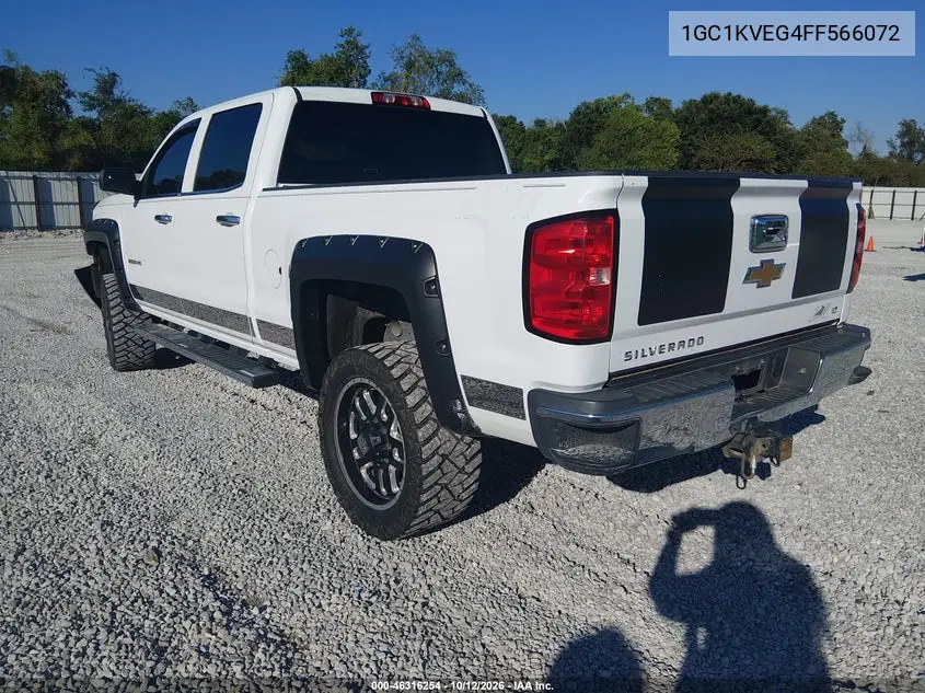 2015 CHEVROLET SILVERADO VIN 1GC1KVEG4FF566072 — фото 3