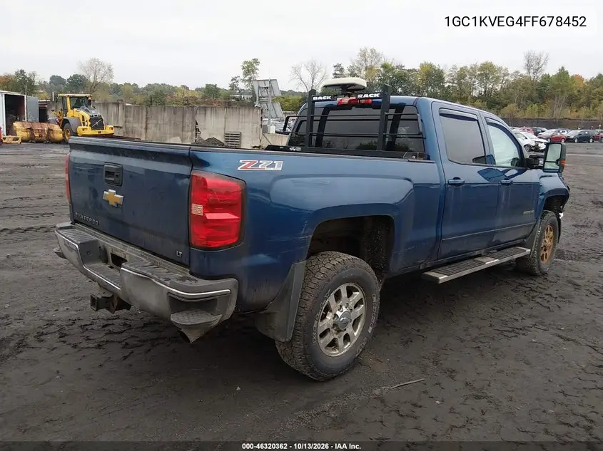 2015 CHEVROLET SILVERADO VIN 1GC1KVEG4FF678452 — фото 4