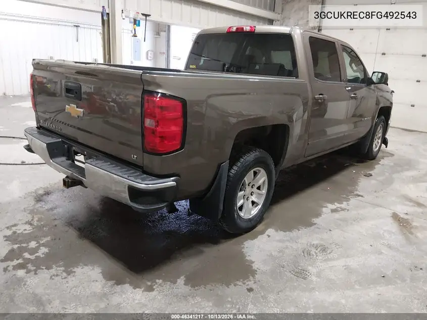 2015 CHEVROLET SILVERADO VIN 3GCUKREC8FG492543 — фото 4