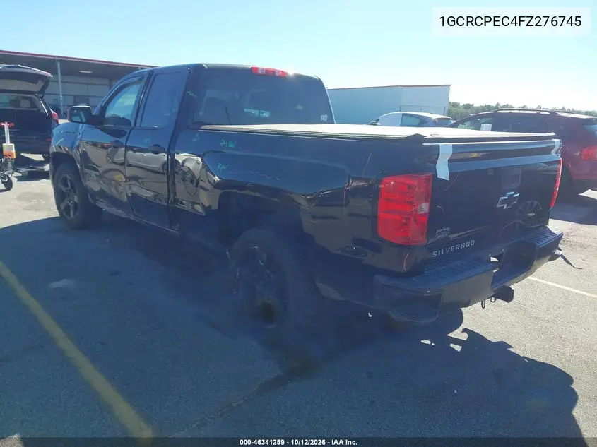 2015 CHEVROLET SILVERADO VIN 1GCRCPEC4FZ276745 — фото 3