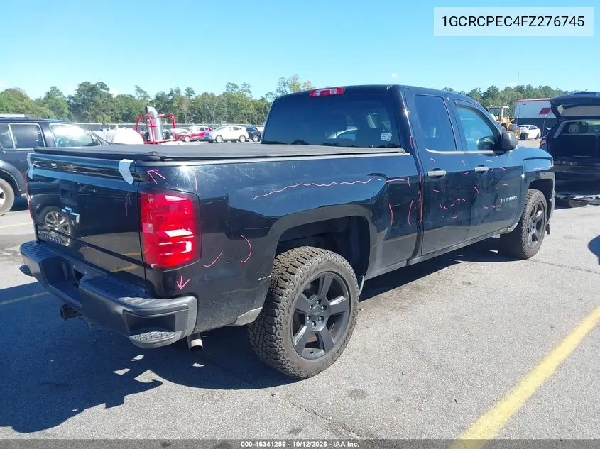 2015 CHEVROLET SILVERADO VIN 1GCRCPEC4FZ276745 — фото 4