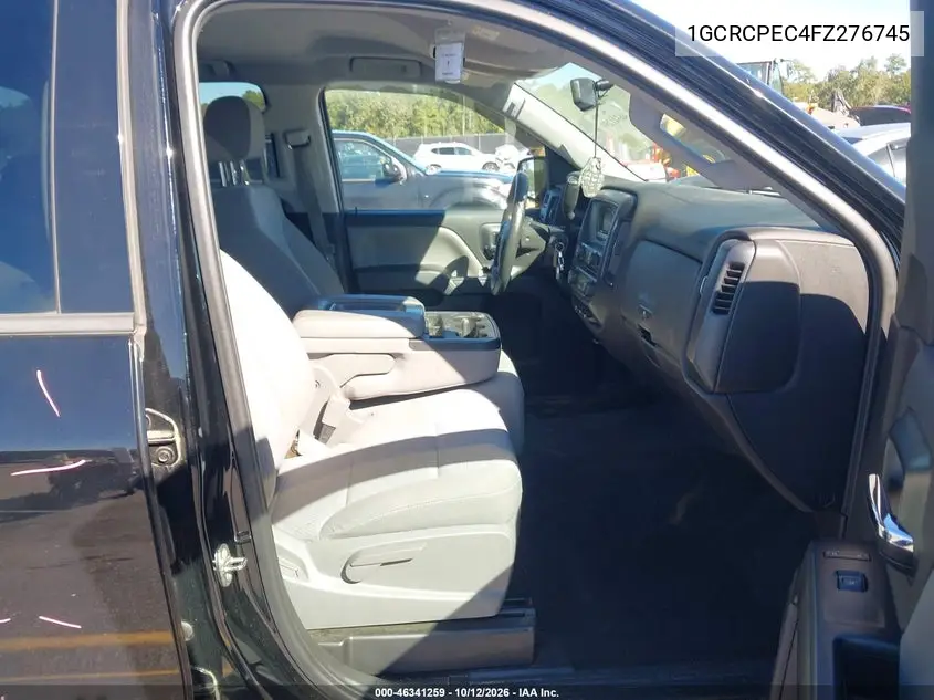 2015 CHEVROLET SILVERADO VIN 1GCRCPEC4FZ276745 — фото 5