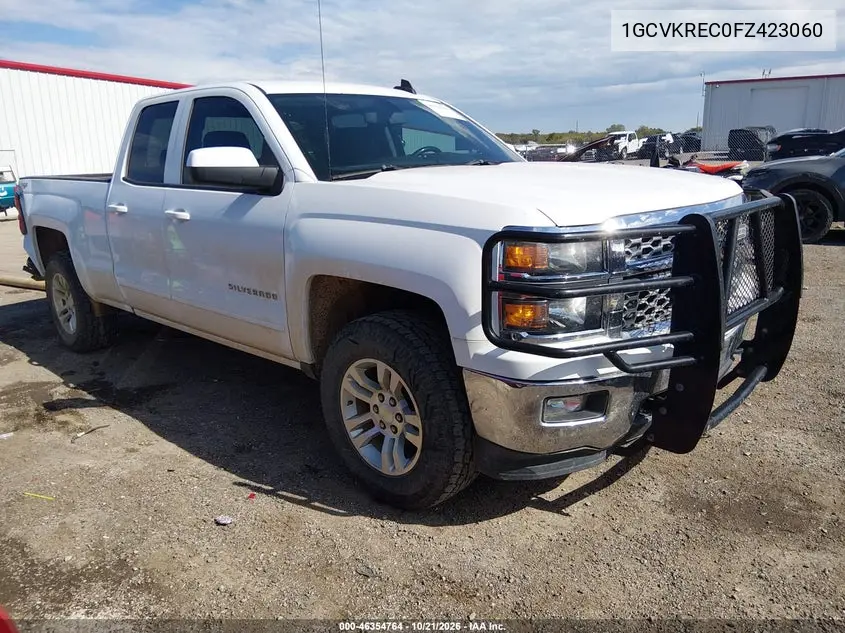 CHEVROLET SILVERADO 2015, VIN 1GCVKREC0FZ423060