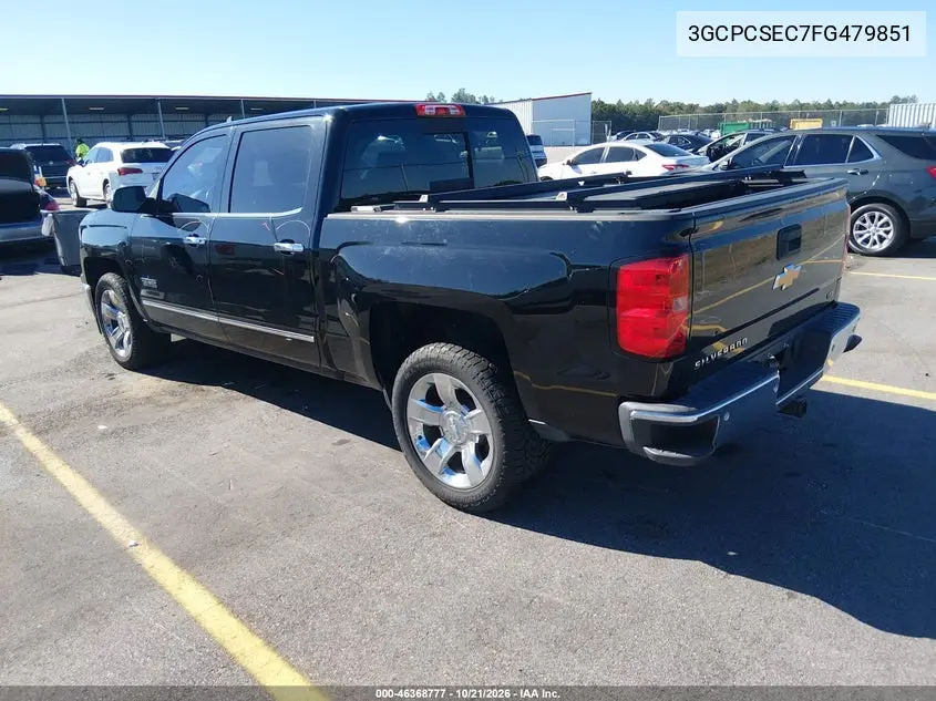 2015 CHEVROLET SILVERADO VIN 3GCPCSEC7FG479851 — фото 4