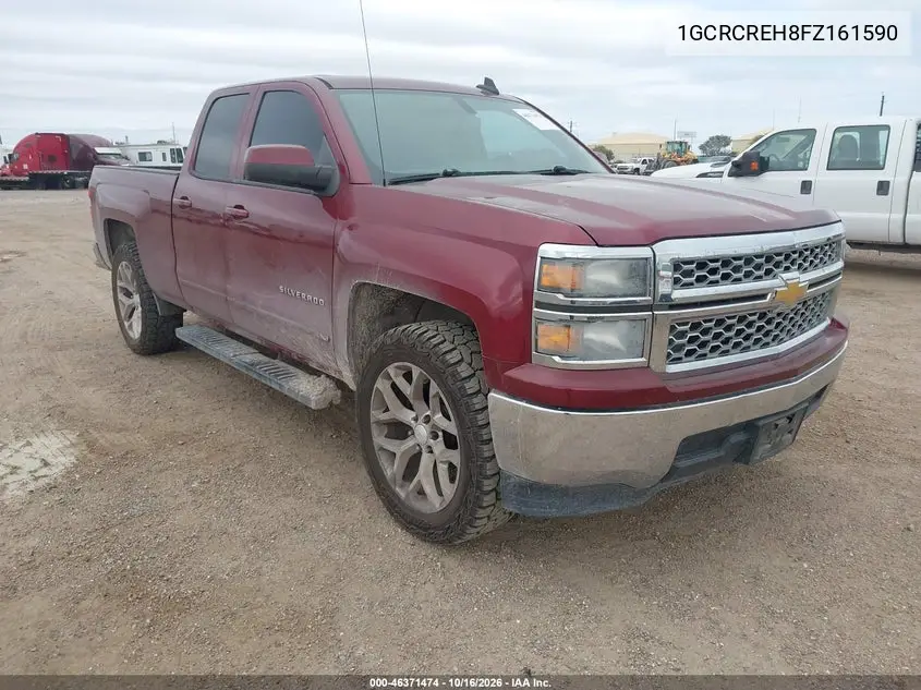 CHEVROLET SILVERADO 2015, VIN 1GCRCREH8FZ161590
