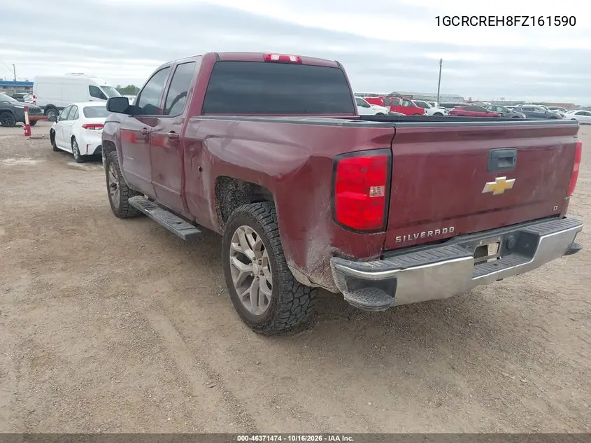 2015 CHEVROLET SILVERADO VIN 1GCRCREH8FZ161590 — фото 3